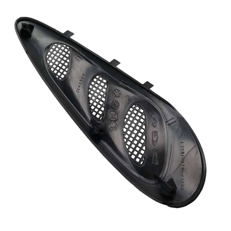 PGO TR3 50 Lufteinlass rechts schwarz Lüftung Kühlung links C162G001650 Motorroller.de Sitzverkleidung PGO 50ccm-2Takt Mokick Ersatzteil