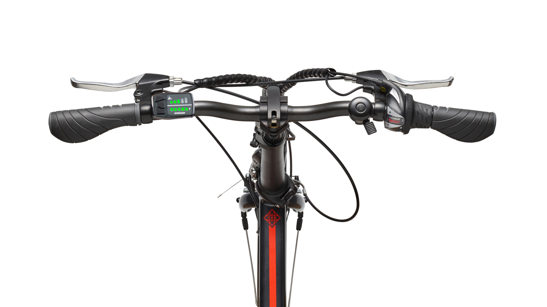 E-Bike Telefunken F820 Kompakt Elektrofahrrad Trekking-Pedelec anthrazit 20" RH 37cm E-Fahrrad Faltrad