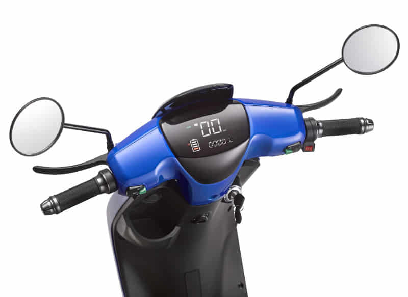 Elektroroller Scoody 25 Blu:s XT2000 Stalker schwarz 950W 25 km/h E-Roller E-Scooter Mofa B-Ware