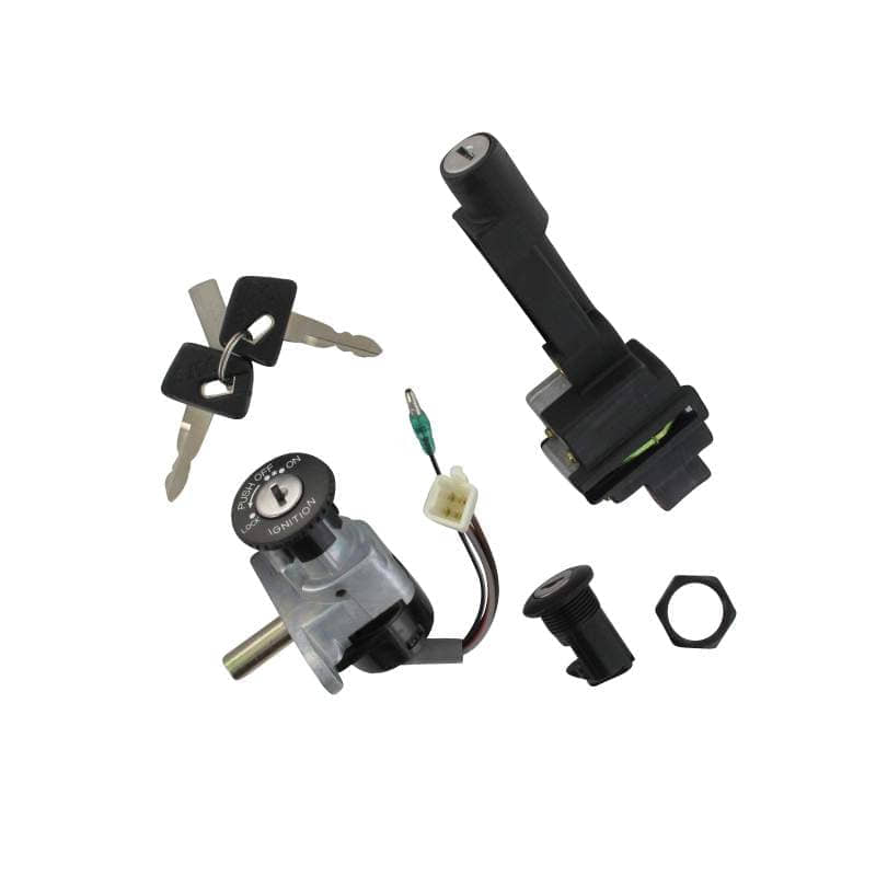SMC Schlosssatz Scooter Zündschloss 50ccm 2Takt Motorroller.de Schloss-Set Zünd-Schloss Schlossgarnitur