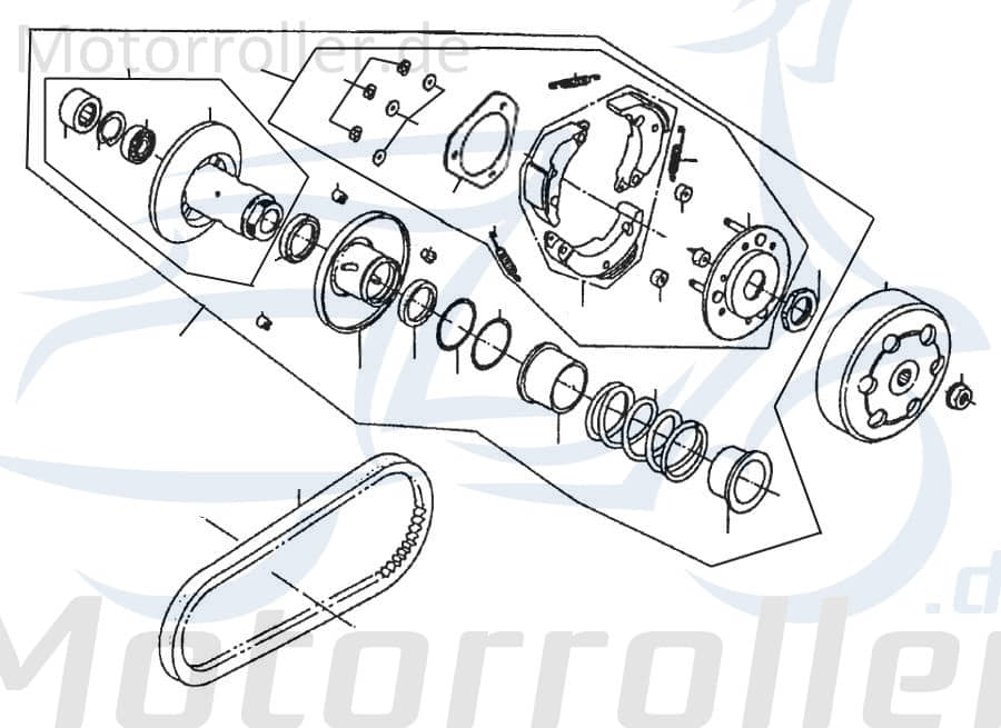 SIMMERRING 34X41X4 Kupplung Motorrad 125cc 79612