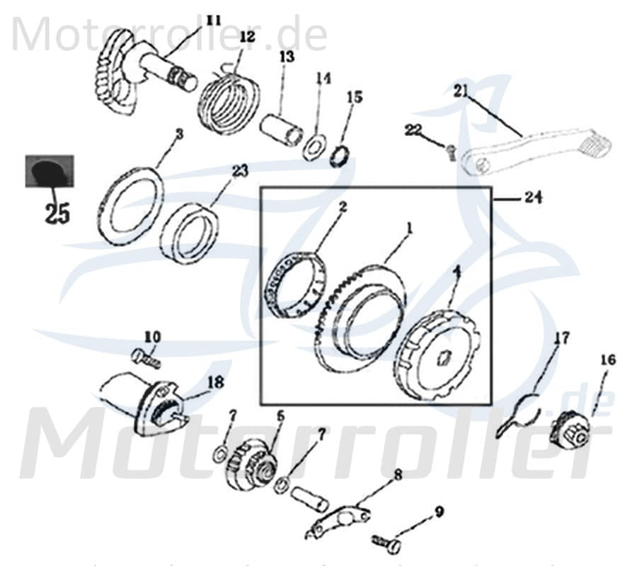 SMC Schraube M6x12mm Delfino SH100 96001-06012-08 Motorroller.de Bundschraube Maschinenschraube Flanschschraube Flansch-Schraube Bund-Schraube