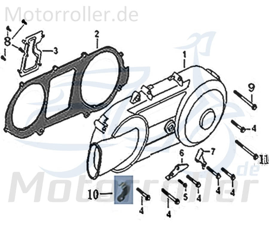 Anschlag Gummi 50504-GY6A-9000 Motorroller.de