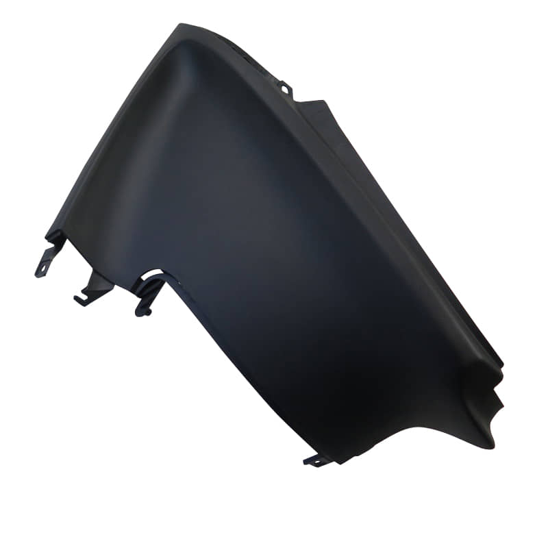 PGO Rahmenverkleidung vorn rechts dunkel schwarz Rahmencover P662E020650 Motorroller.de Ligero RS 125 Ligero RS 50 Mokick Ersatzteil Service Inpektion