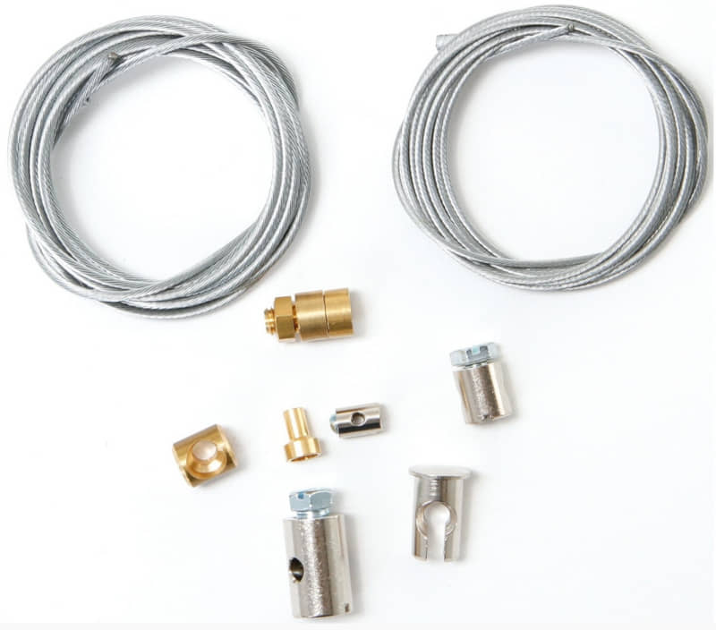 Pannensatz für Bowdenzüge/Gaszug/Bremszug Motorroller Scooter Moped Motorrad Reisepackung Ersatzteile