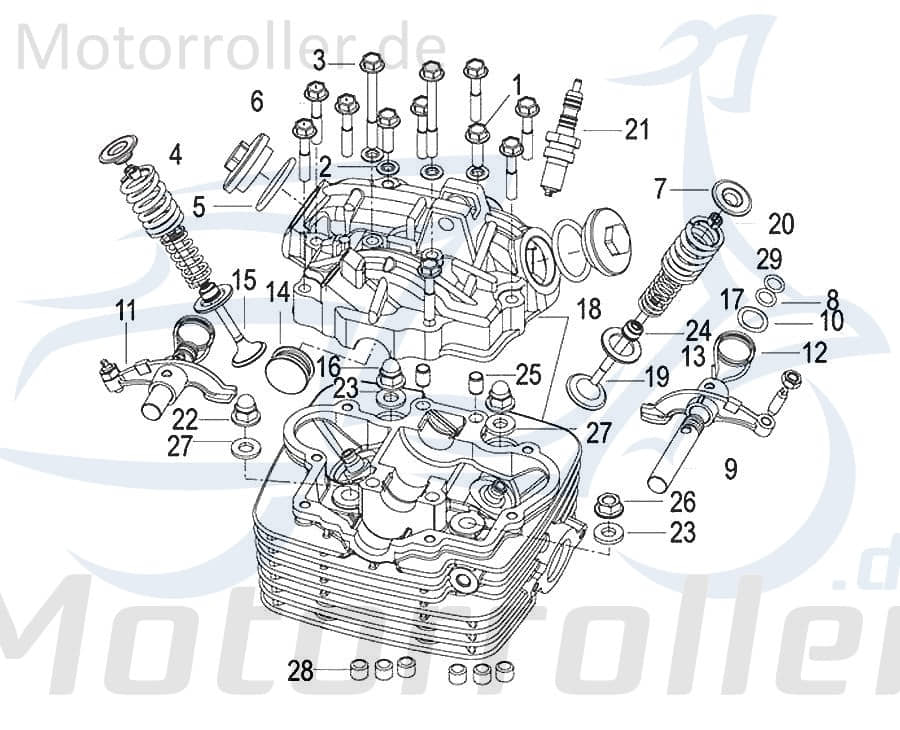 Keeway RKV 125 O-Ring 86x19mm 250ccm 4Takt B190100860A0 Motorroller.de Gummidichtung Dichtring Gummiring Oring Gummi-Ring Dicht-Ring Scooter Kreidler