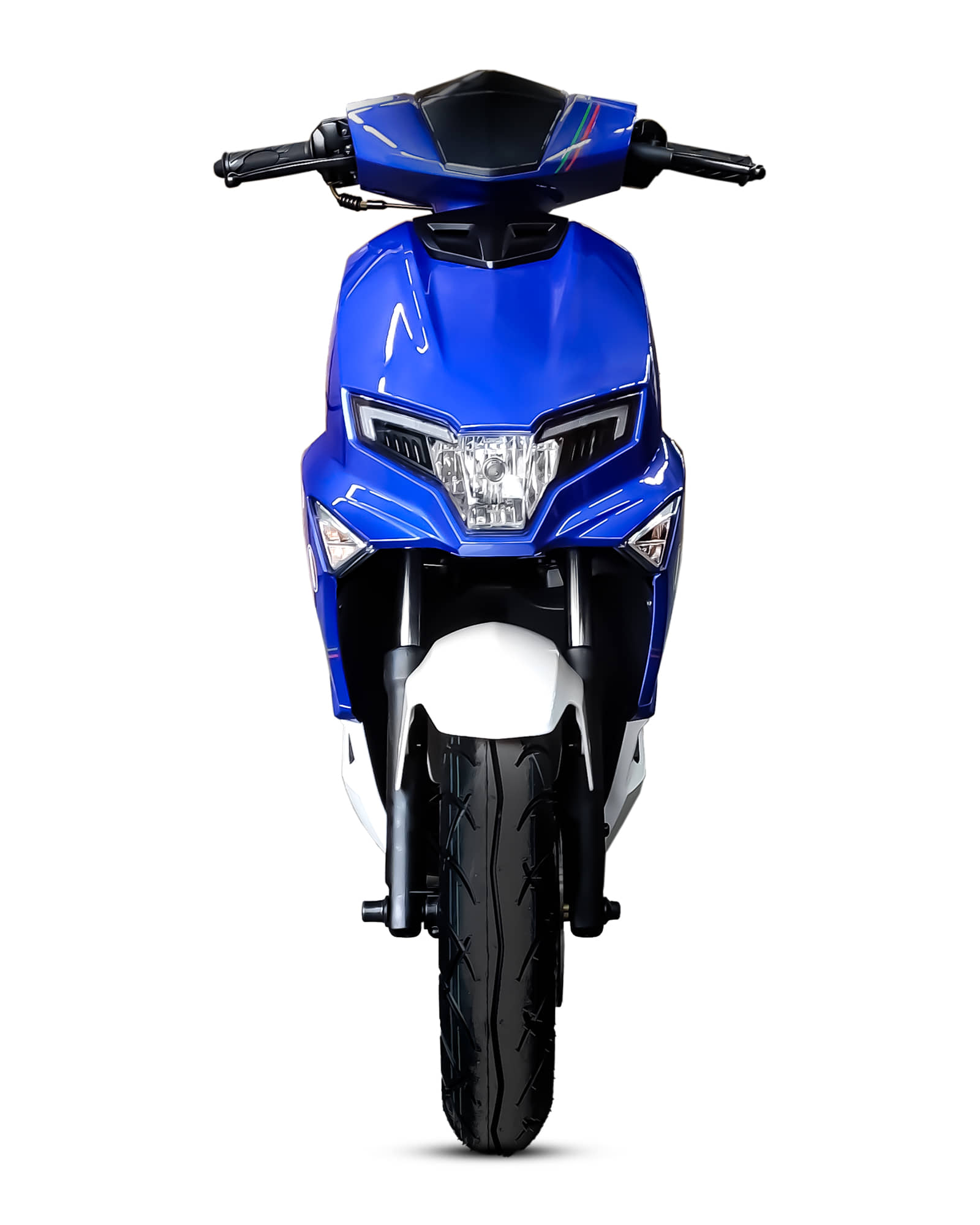 Motorroller Fighter 50 Active Sport 45 km/h blau Euro 5 Scooter Roller Mokick