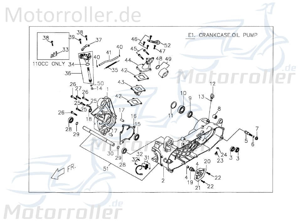 PGO Membranventil 50ccm 2Takt T-Rex 125 Roller 110ccm 2Takt Motorroller.de Schwimmernadelventil Vergaserventil Vergasermembran Schwimmerentil Scooter