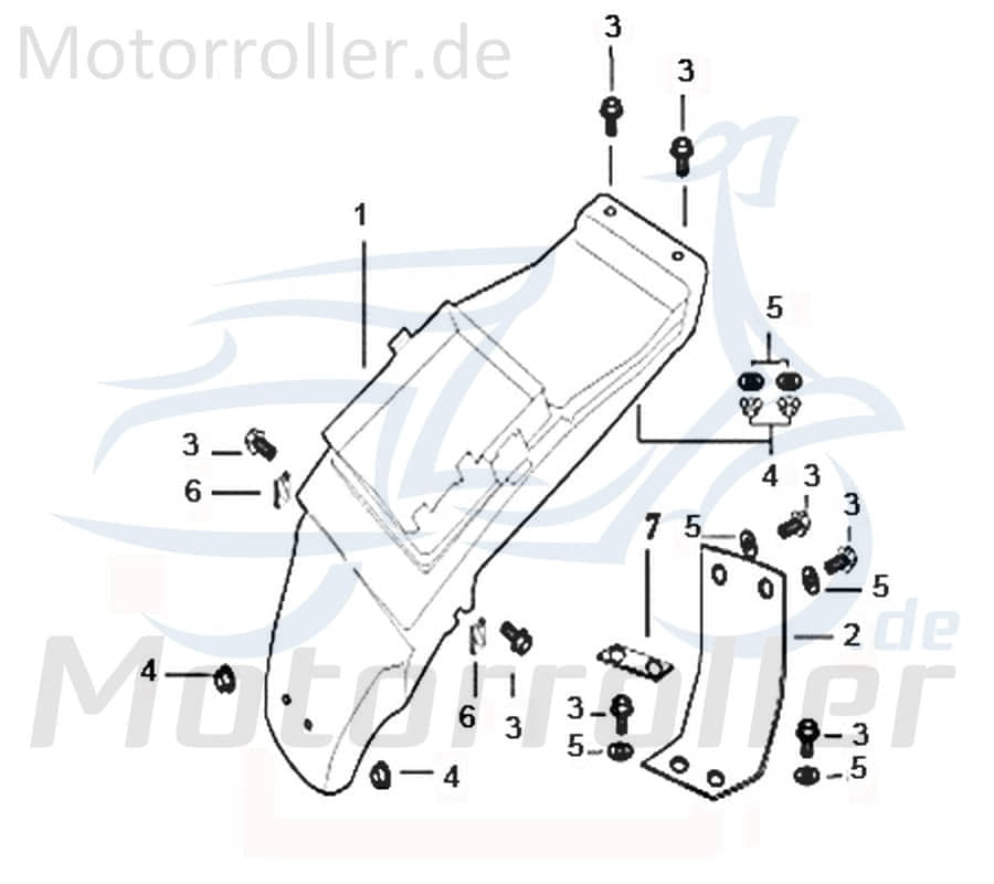 Gegenhalter Motorrad Kreidler 733170