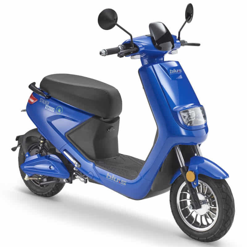 Elektroroller Scoody 45 Blu:s XT2000 Stalker blau 2000W 45 km/h E-Roller E-Scooter Mofa