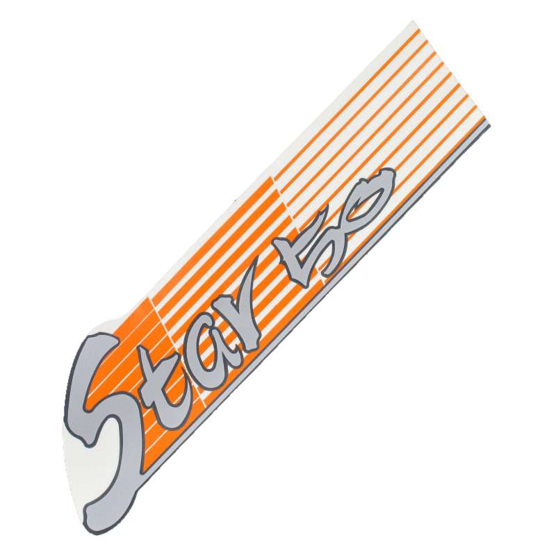 PGO Star 50 Aufkleber Beinschild Sticker Dekor Roller B3000012008 Motorroller.de Dekor-Aufkleber Klebeetikett Star 50 2 Mokick Ersatzteil Service