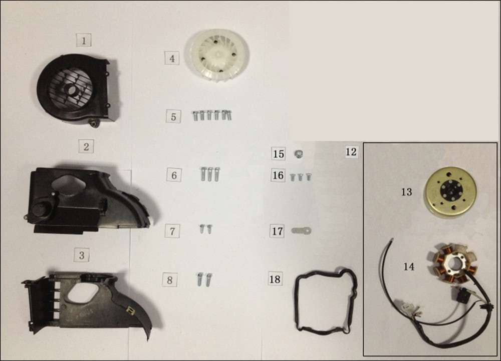 Lichtmaschine komplett Euro 4 45 km/h Znen 31100-SQ5A-9145