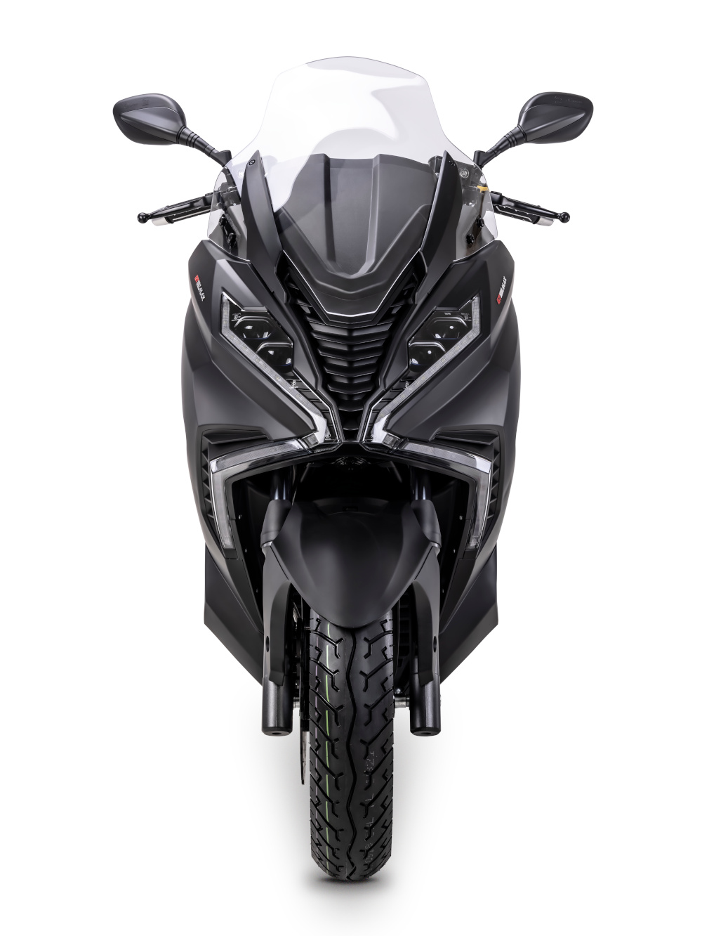 Motorroller Fighter 125 R GT Max schwarz 95 km/h 4-Ventiler Euro 5+ Großraumroller Leichtkraftrad Scooter 125ccm