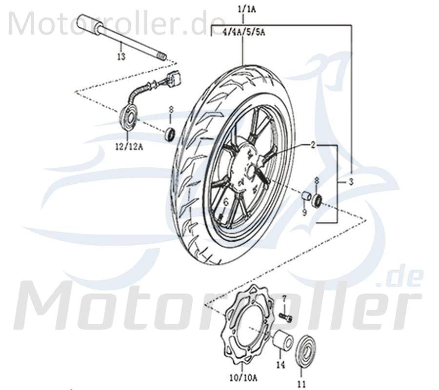 Tachometerantrieb SM /GS Tachoschnecke 54600QNA4000
