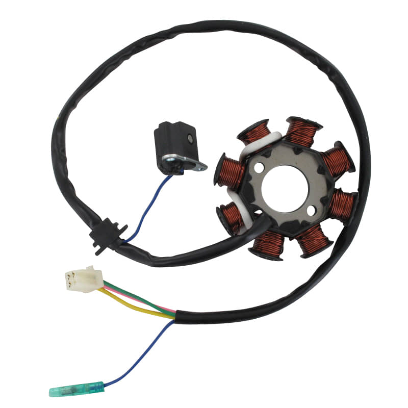 Aeon Cobra 320 Lichtmaschine Stator 320ccm 4Takt 31120-201-000 Motorroller.de 8 Spulen Ankerplatte Zündplatte Zündgrundplatte Lichtmaschinenspulen ATV