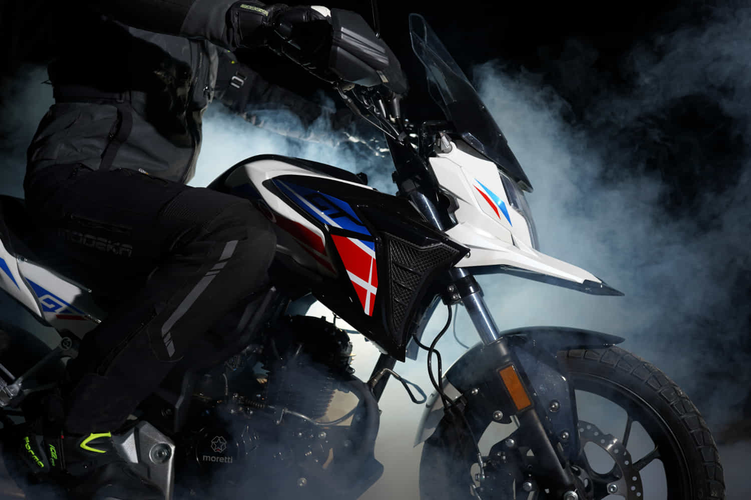 Motorrad Fighter 125 GT-S rot 90 km/h Euro 5+ 125er Leichtkraftrad Schaltmoped Tourer