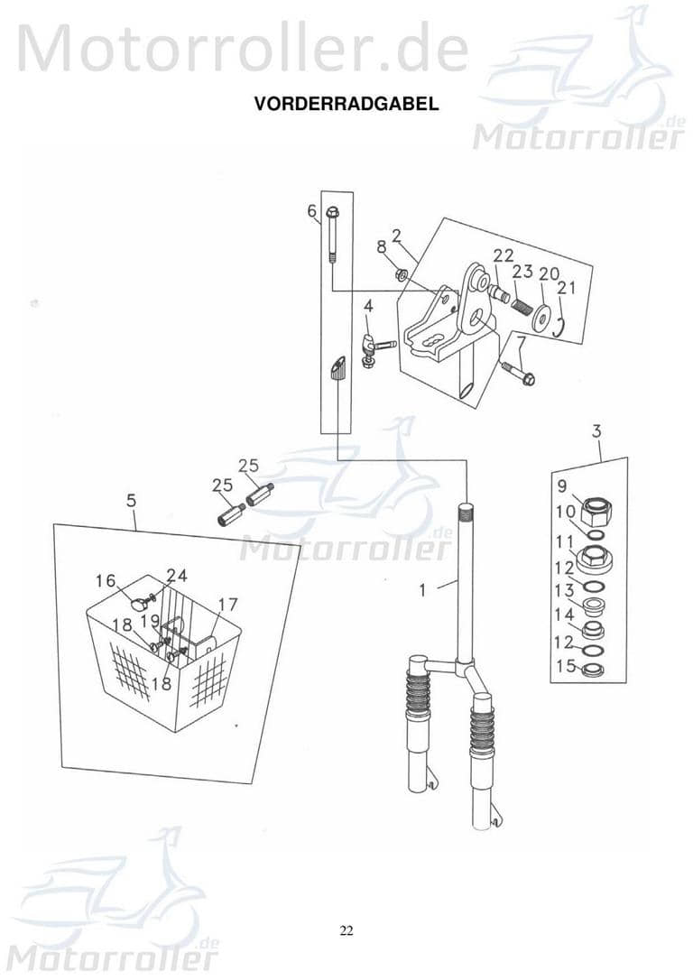 Adly Fun Cruiser FC 20 Sicherungsmutter 50ccm elektro 94050-10000U Motorroller.de M10 Sicherheitsmutter selbsthemmende Sicherungs-Mutter Stopmutter