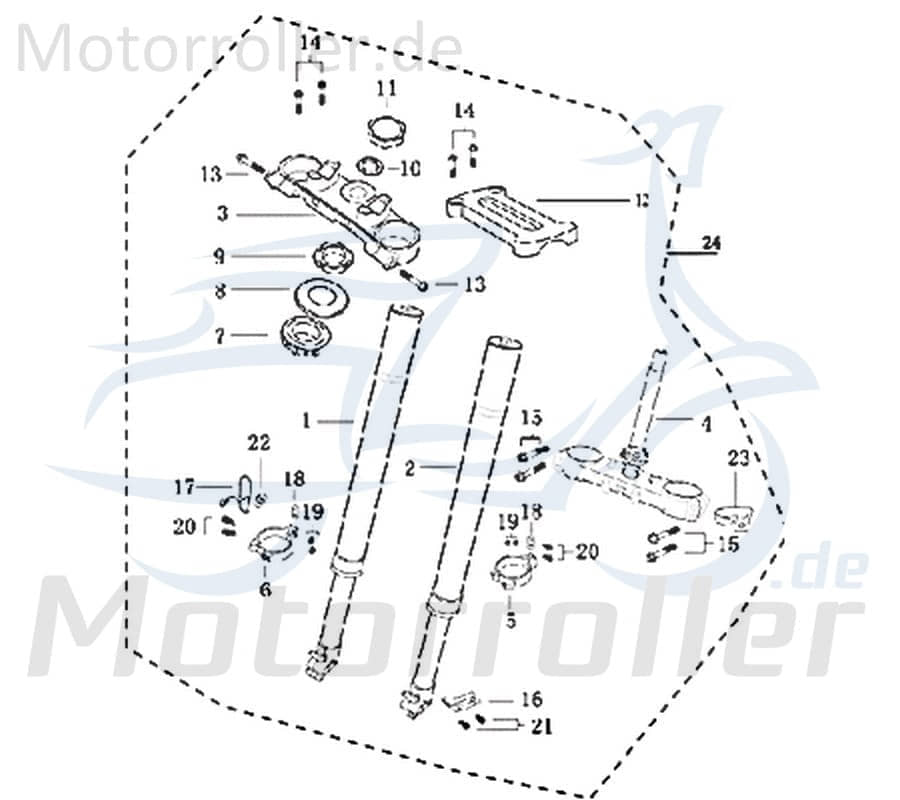 Kreuzschlitzschraube M5x25mm Kreidler DICE SM 50 LC 733422 Motorroller.de Kreuzschraube Kreutzschraube Kreutzschlitzschraube Motorrad Supermoto 50 DD