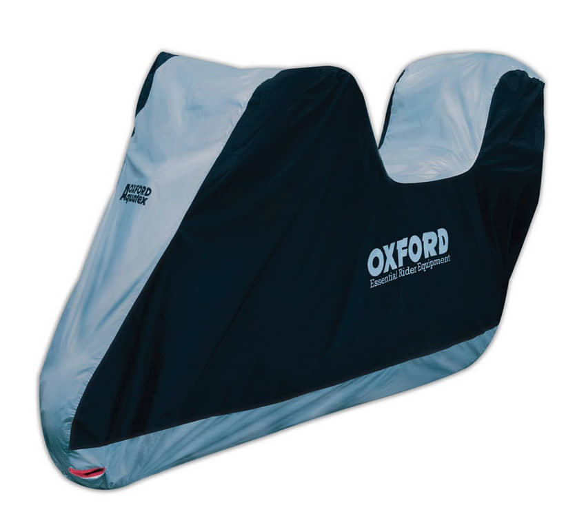 Faltgarage Roller Motorrad Moped Abdeckung Abdeckplane Gr. XL mit Topcase-Erhöhung