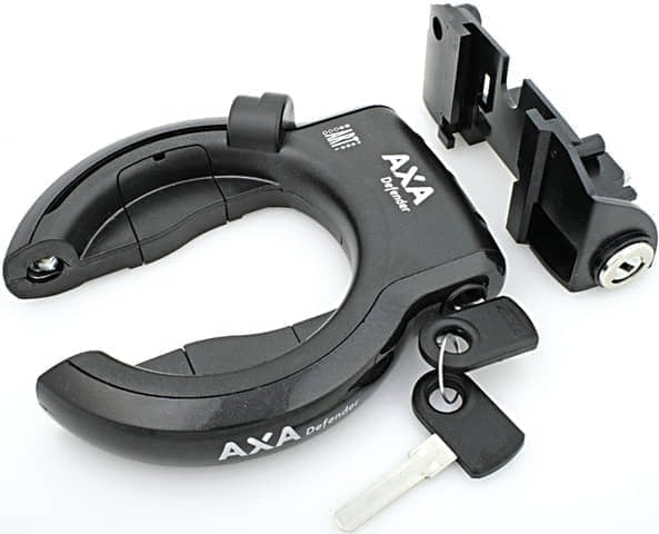 Rahmen-/Akkuschloss Kombi Axa Set Defender, 0.352.5631