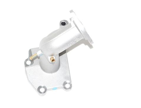 PGO Ansaugstutzen Big Max 50 Ansaugschlauch 50ccm 2Takt Motorroller.de Ansaugkrümmer Ansaugrohr Luftansaugrohr Ansauggummi Anschlussbogen Ansaugbogen