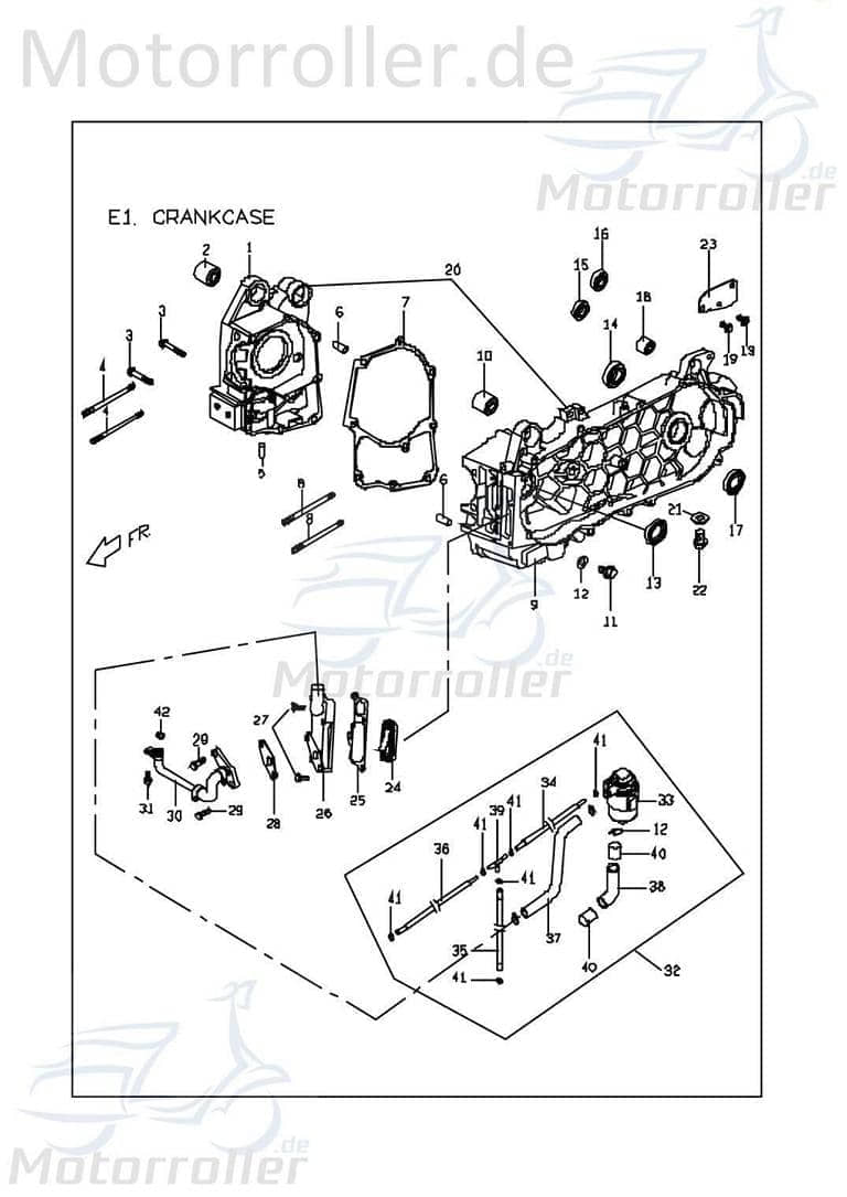 PGO Simmering 20x32x6mm G-Max Simmerring Wellendichtring 95572032600 Motorroller.de Abdichtring Dichtringe Radialdichtring Öldichtring Simmerringe