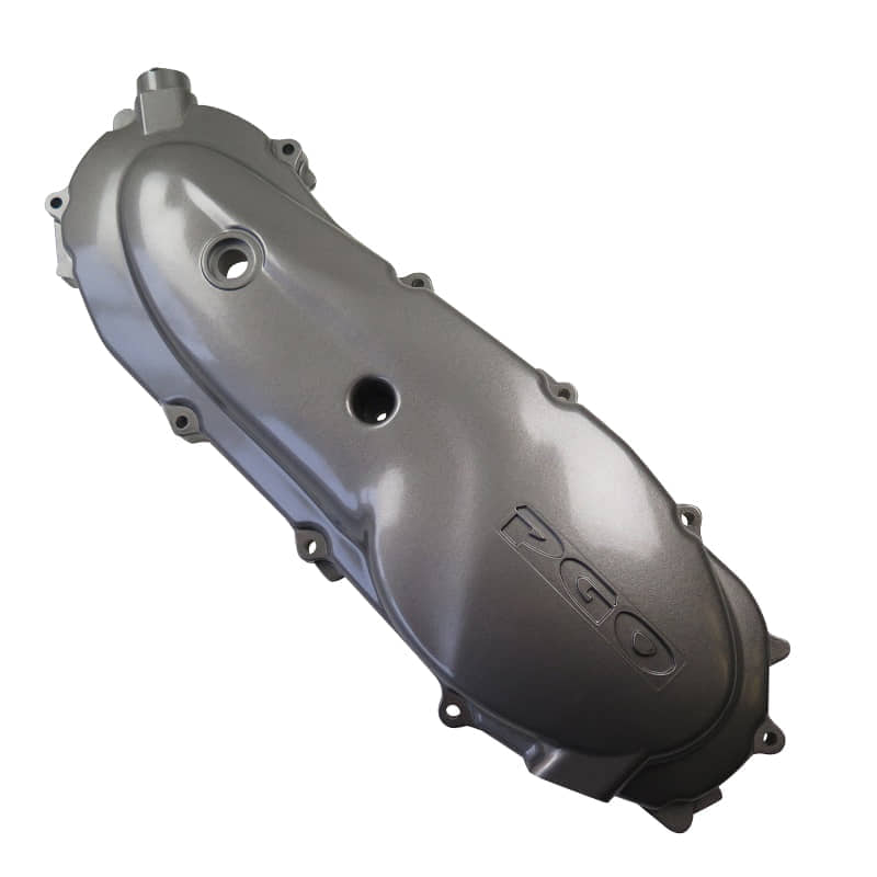 PGO Motorgehäusedeckel links silber 50ccm 2Takt 125ccm 4Takt Motorroller.de Motordeckel Kurbelgehäusedeckel 110ccm-2Takt Scooter T-Rex 125 PMX 110