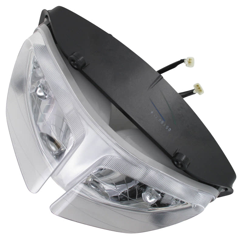 PGO Scheinwerfer vorn T-Rex 50 Frontscheinwerfer 50ccm 2Takt Motorroller.de Hauptscheinwerfer Front-Scheinwerfer Vorderlicht Frontlicht Frontleuchte