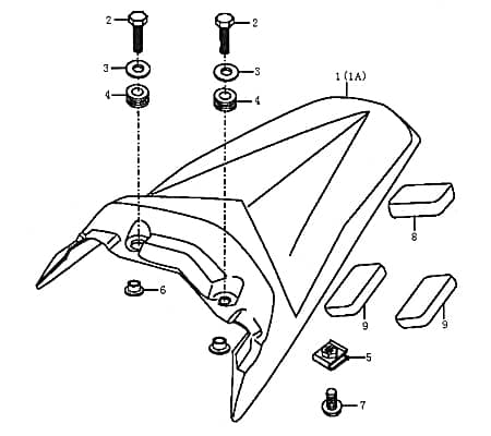 Bolzen Rex Supermoto 125 DD Stehbolzen Zapfen 125ccm 4Takt Motorroller.de Gewindebolzen Gewindestift Arretierbolzen Stiftschraube Gewinde-Stift Moped