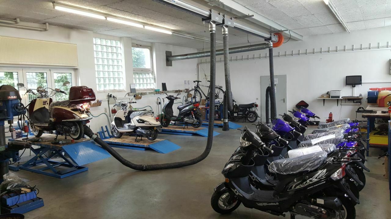 Abholung / Bringen Kostenvoranschlag Service Motorroller Elektroroller Schaltmoped E-Scooter