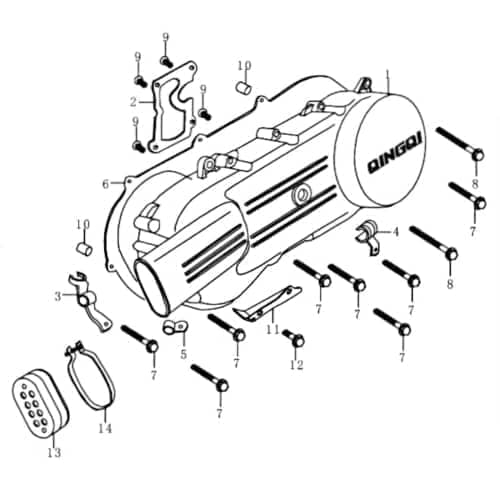 Kabelhalter Rex Rexy 125 Kabelklemme Halteklammer Clip 86758 Motorroller.de Kabel-Halter Kabelhalterung Kabelclip Kabelklammer Halteclip 125ccm 4Takt
