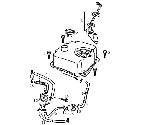 Kraftstoffanzeige Einheit Anzeige-Benzin 81627