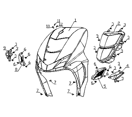Kawasaki Z 650F Zündkerze NGK B7ES 1111 50ccm 4Takt 1111 Motorroller.de spark plug plugs Roller-Zündkerze Motorroller-Zündkerze sparking ignition