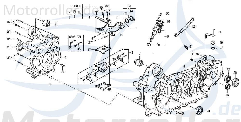 Getriebe-simmerring 30x42x7 DAE-91204-SA1-0000