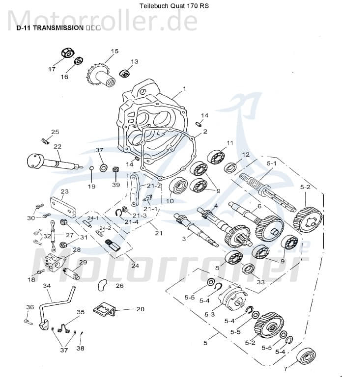 AEON FEDER Cobra 180 RS Schwingungsdämpfer Quad 180ccm 4Takt Motorroller.de Dämpfung Ausgleichsfeder Abfederung Masseausgleich 125ccm-4Takt ATV UTV