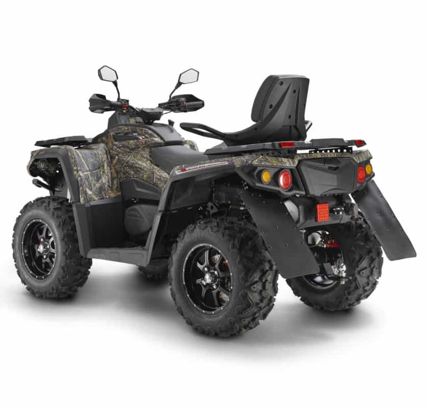 Quad Fighter PC 650+ EPS camouflage LOF Euro 5 ATV Straßenzulassung V-Twin V2 Motor