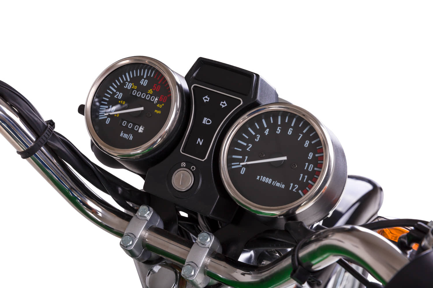 Motorrad Fighter 50 O-RS orange 45 km/h Euro 5 Schaltmoped Mokick Kleinkraftrad