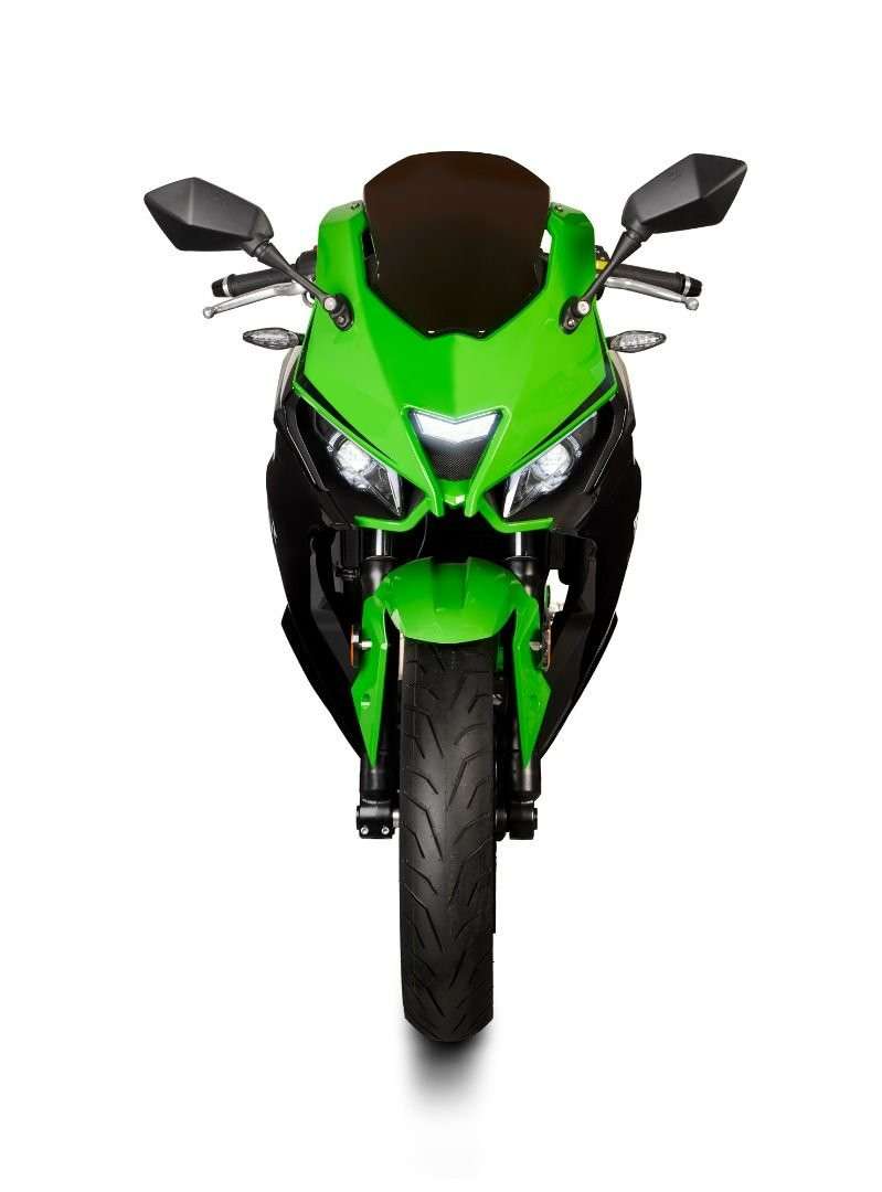 Motorrad Fighter 125 BL-S grün 95 km/h Euro 5+ Schaltmoped 125ccm 4 Takt Leichtkraftrad Krad Kraftrad