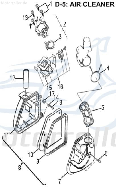 AEON Luftfiltergehäuse re 17206-113-000
