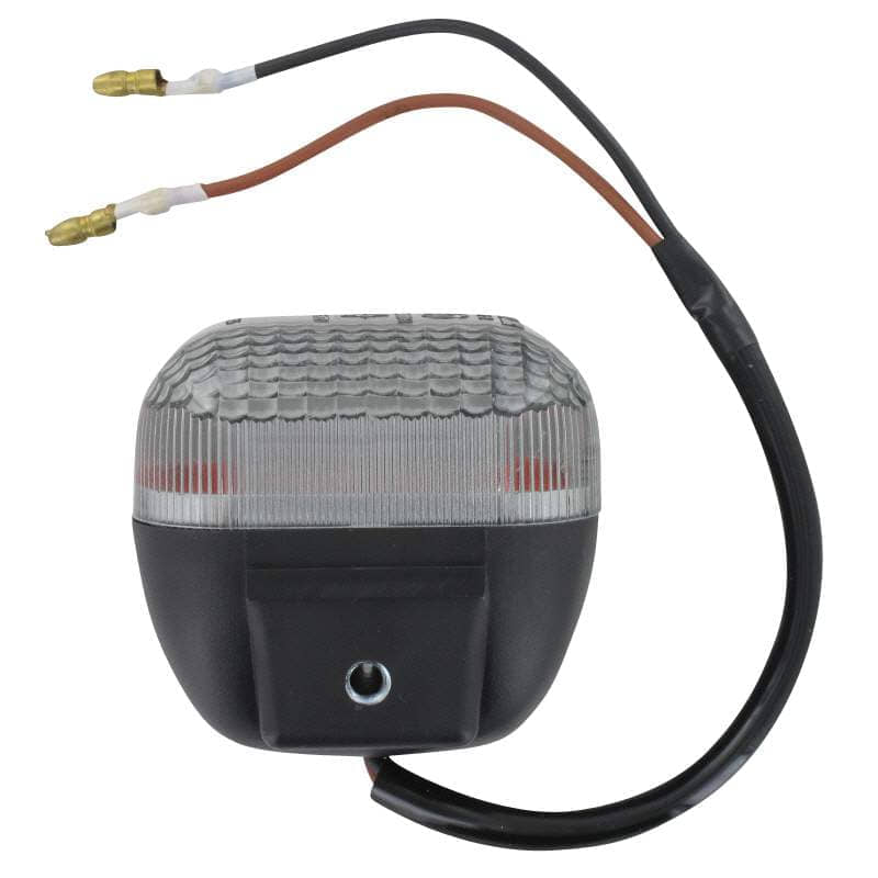 PGO Blinker E13 vorn rechts dunkel schwarz Roller 50ccm 2Takt Motorroller.de Signalleuchte Blinklicht Blinkleuchte Fahrtrichtungsanzeiger Winker