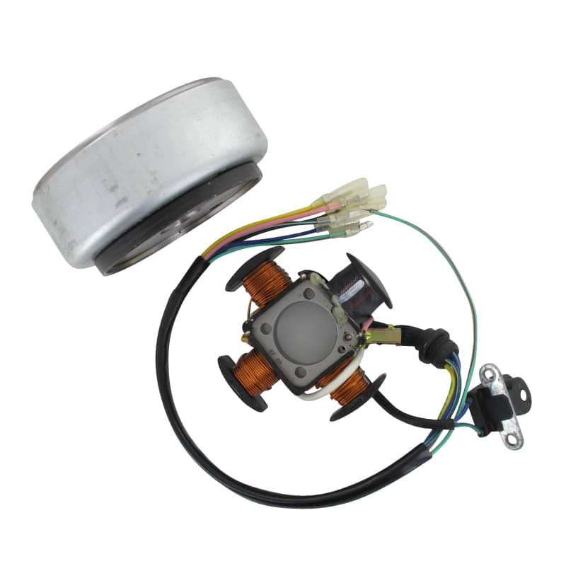 SMC Chopper 125 Lichtmaschine 125ccm 4Takt 35500-CHP-00 Motorroller.de 50ccm 2Takt Stator Ankerplatte Anker-Platte Stromerzeuger Strom-Generator