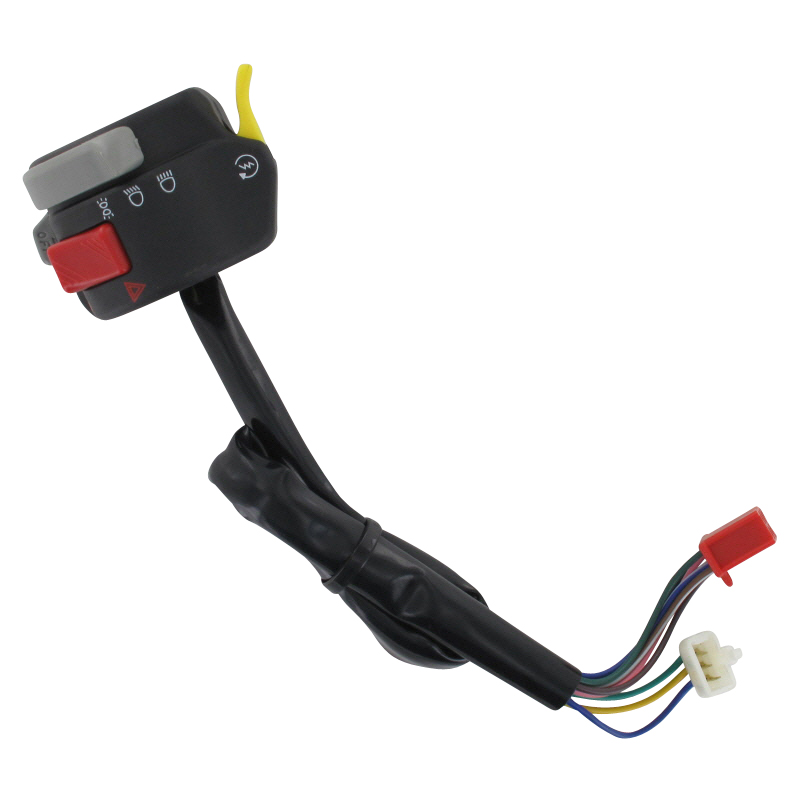 Rex Quad 50 Schaltereinheit links ATV 50ccm 2Takt 93103 Motorroller.de Warnblinkschalter Lenkerarmatur Schaltergehäuse Kombischalter Kombi-Schalter