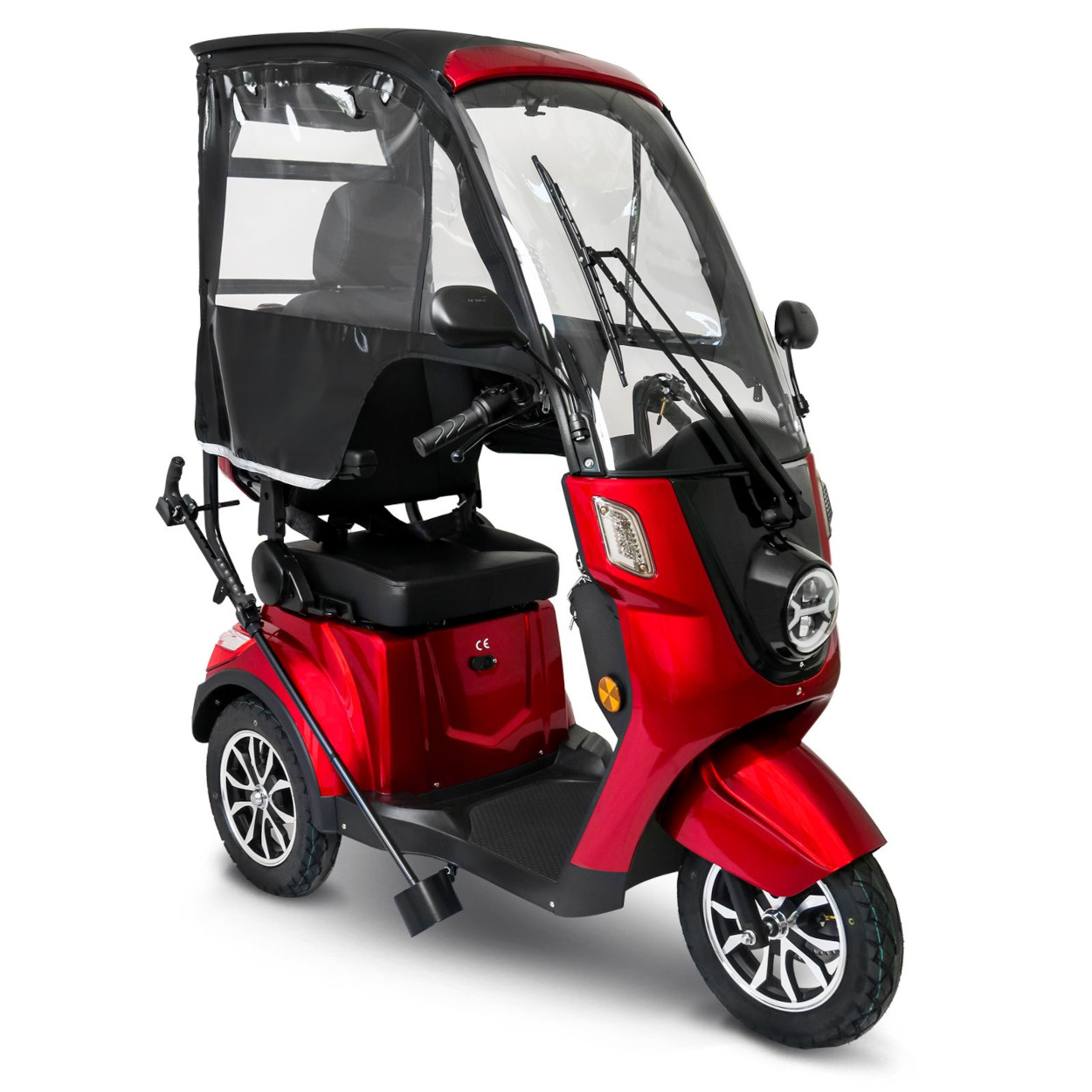 Elektroroller Scoody E3 Trike DS3 mit Dach Kabinenroller Dreiradroller E-Roller E-Scooter 1000W Lithium Akku