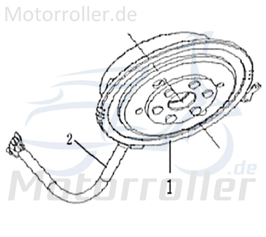 Lichtmaschine Stator CPI SX 50 Supercross 1E40MB.06.2 Motorroller.de Ankerplatte Zündplatte Zündgrundplatte Lichtmaschinenspulen Generatorplatte