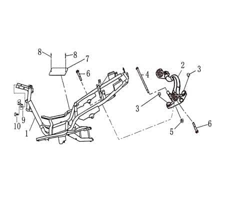 Anschlaggummi Gummi Motorhalter701337