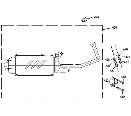 Bundschraube M8x45mm Jonway Florett 2.0 50 City Roller 741016 Motorroller.de Maschinenschraube Flanschschraube Flansch-Schraube Maschinen-Schraube