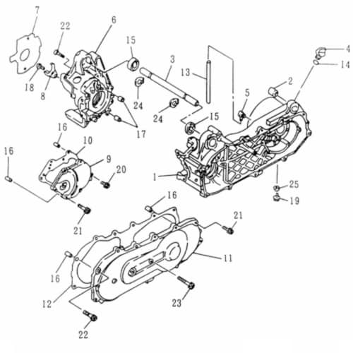 Schraube Rex 25 Maschinenschraube Flanschschraube 50ccm 79301 Motorroller.de Bundschraube Flansch-Schraube Maschinen-Schraube Bund-Schraube Scooter
