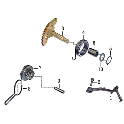 Buchse Kickstarter 20x15x30mm Minarelli AGM Hülse 50ccm 2Takt Motorroller.de Distanzhülse Lagerbuchse Passhülse Distanzbuchse Abstandsbuchse 1E40QMB