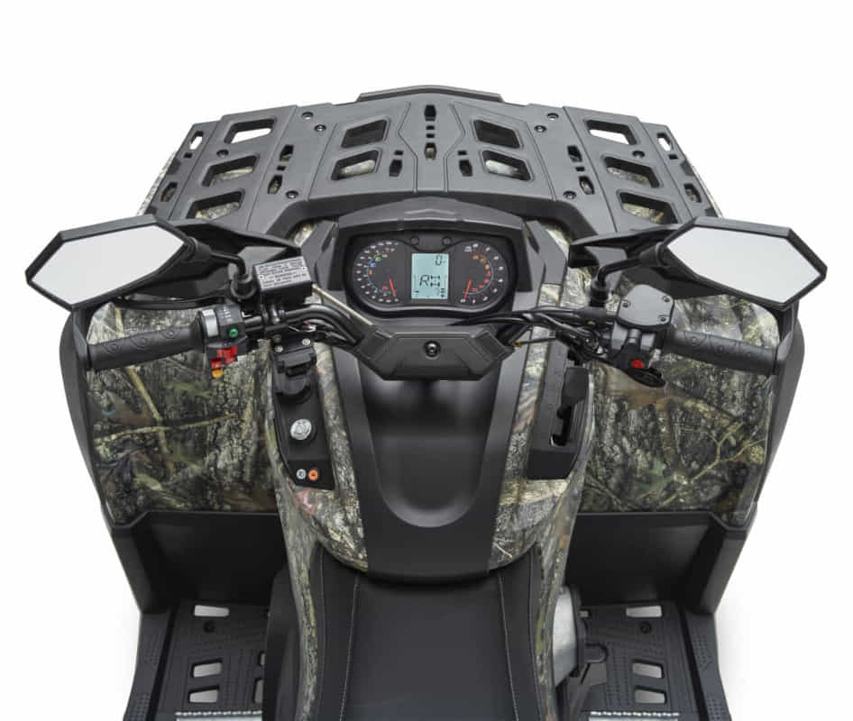 Quad Fighter PC 650+ EPS camouflage LOF Euro 5 ATV Straßenzulassung V-Twin V2 Motor