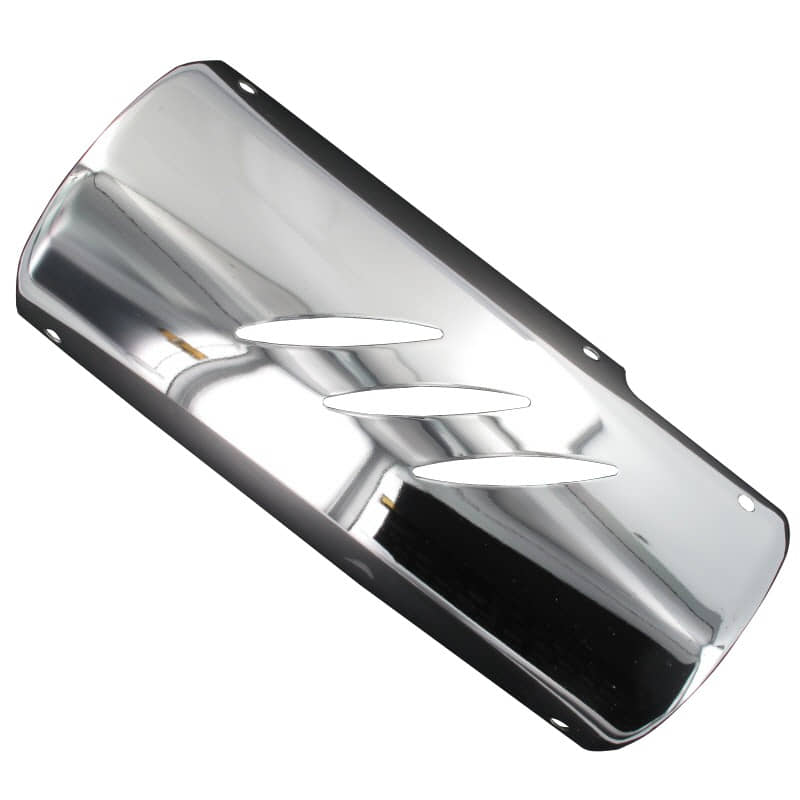 Auspuffblende chrom seitlich 4Takt Motorroller 701899